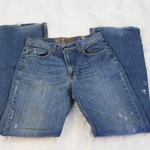 BKE Marshall 32x36 Distressed Mens Jeans